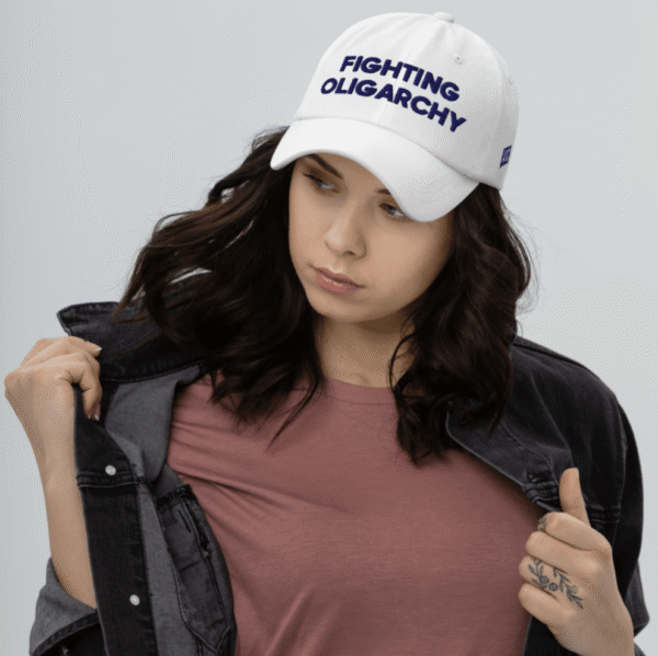 Fighting Oligarchy AOC Hat