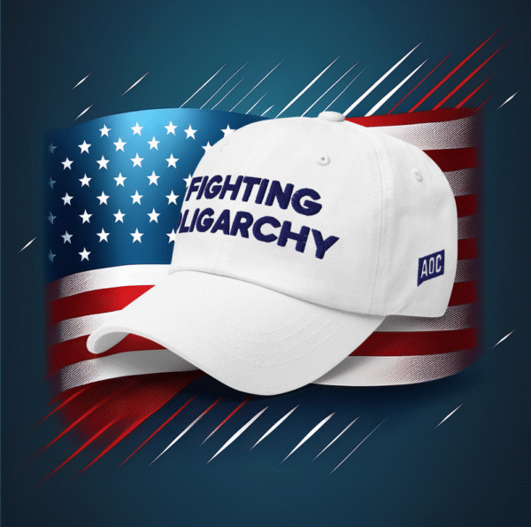 Fighting Oligarchy AOC Hat
