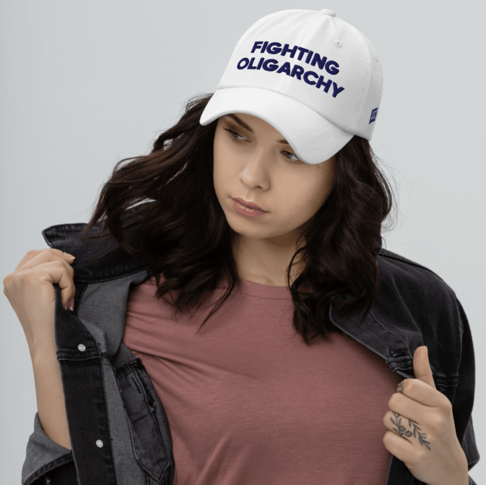 Fighting Oligarchy AOC Hat