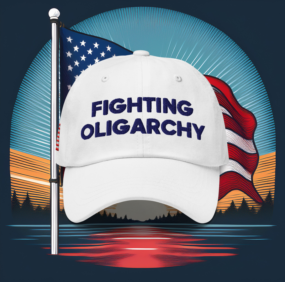Fighting Oligarchy AOC Hat