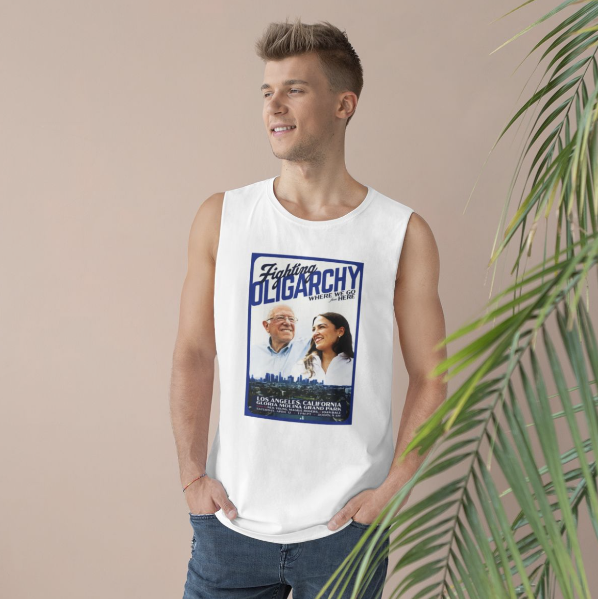 LA Fighting Oligarchy AOC Tank Top