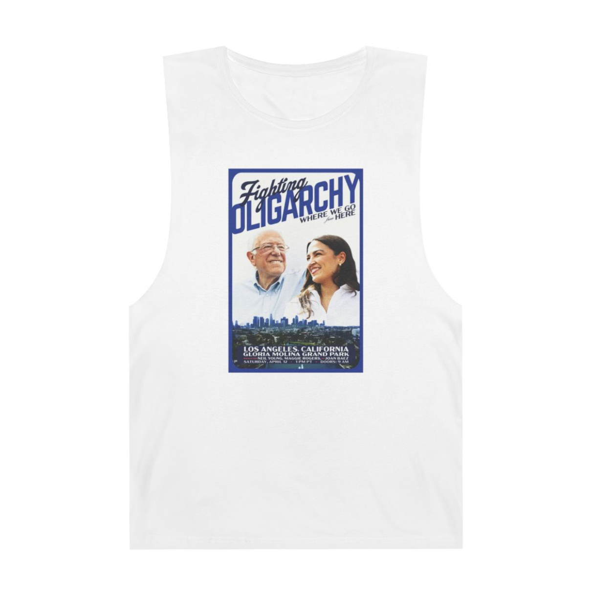 LA Fighting Oligarchy AOC Tank Top