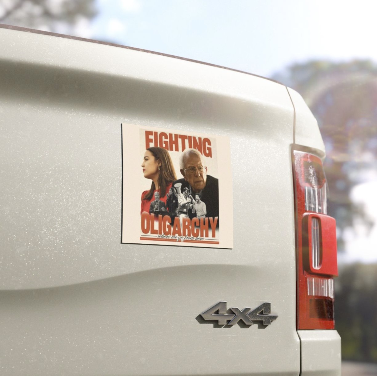 Official Fighting Oligarchy Car Magnet